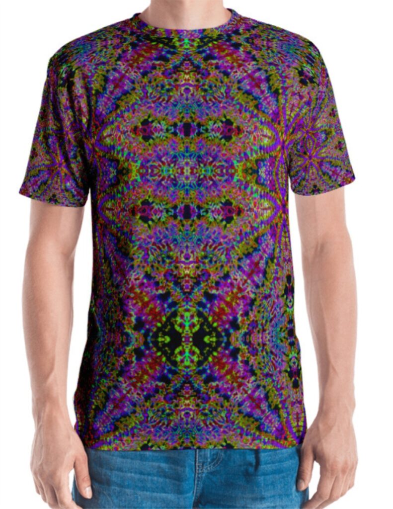 Expanded Boundaries – Phunky Polyester Sublimated T-Shirt – FeedaHippie